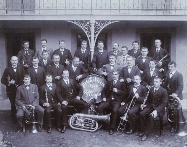 Der Verein im Jahre 1900